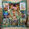 Flower And Sad Quilt Blanket Ver 2  Quilt